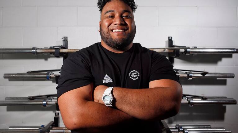 David Liti will represent NZ in the super heavyweight class at the Commonwealth Games.