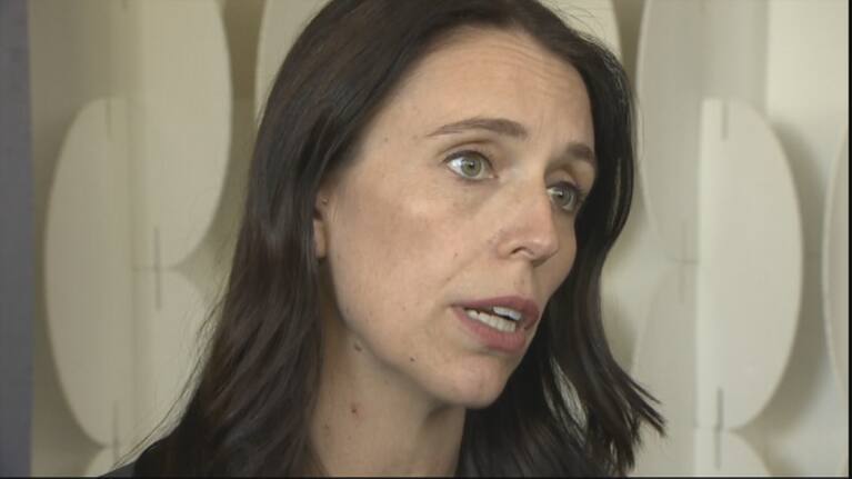 Jacinda Ardern outlined her government’s stance on the US-led strikes on Syria today, speaking from the Comm Games in the Gold Coast.