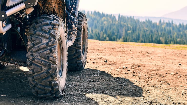 A quad bike.