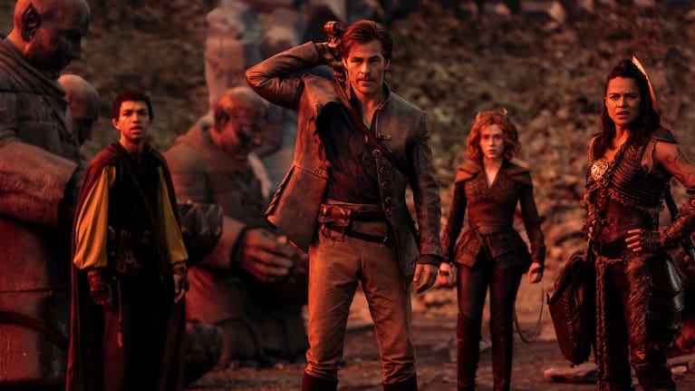 Chris Pine stars in Dungeons & Dragons: Honour Among Thieves