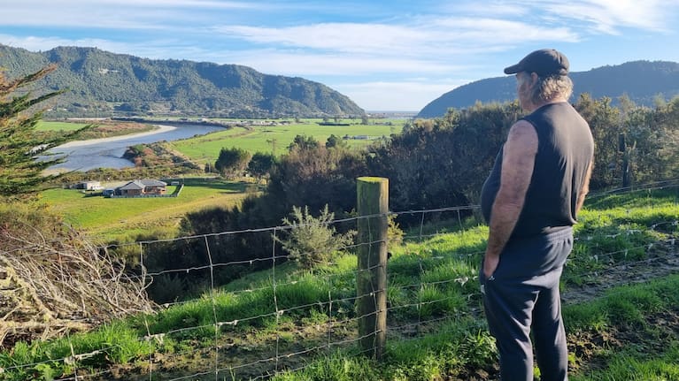 Adrian and Christine Van Dorp, who can see the operation from a bank on their lifestyle block, are considered affected parties.