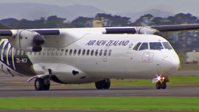 An Air New Zealand plane