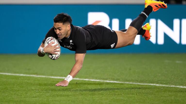 between the All Blacks and Australia held at Eden Park - Auckland - New Zealand. 14 August 2021 Photo: Brett Phibbs / www.photosport.nz