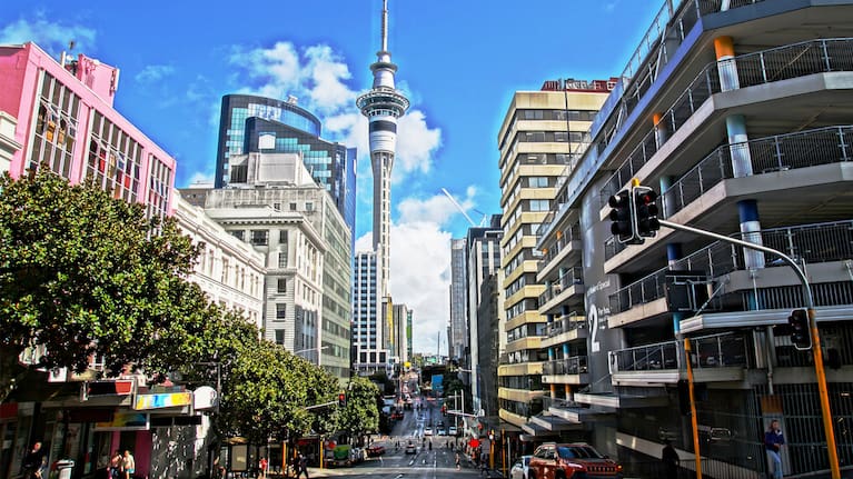 Auckland CBD (file picture).