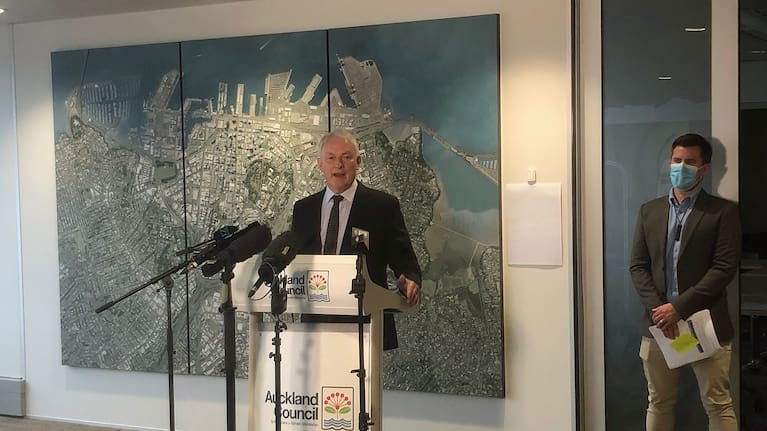 Auckland Mayor Phil Goff.