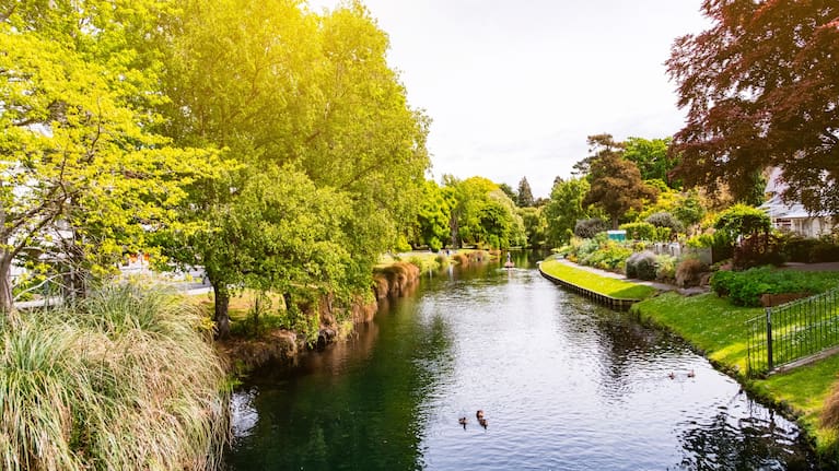 Avon River in Christchurch.