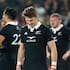 All Blacks fullback Beauden Barrett reacts to the defeat to the Springboks at Ellis Park.