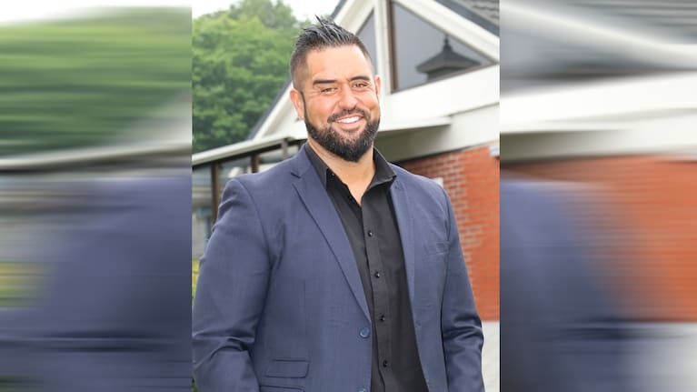 Blucliffs bach owner and community spokesperson Glenn Puna.