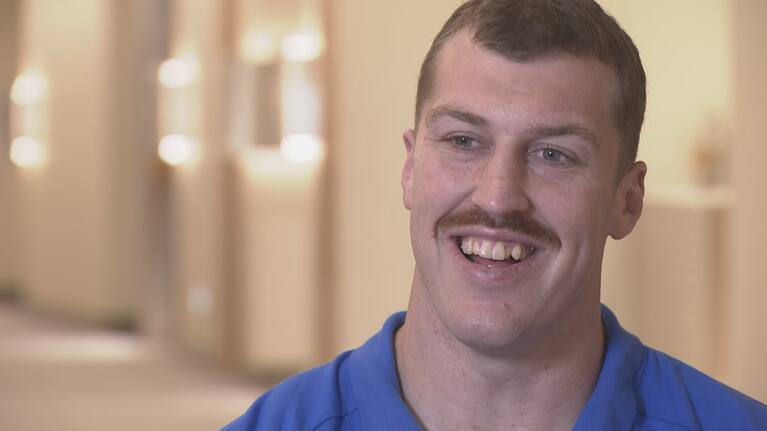 The All Blacks lock sat down with 1 NEWS ahead of his return in the black jersey against Namibia.