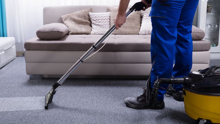 No, your landlord can't make you get the carpets professionally cleaned