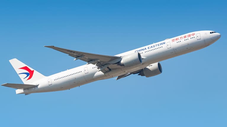 China Eastern Boeing 777 airplane