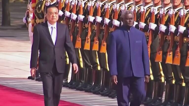 The move could see Beijing establish a military presence in the Pacific.