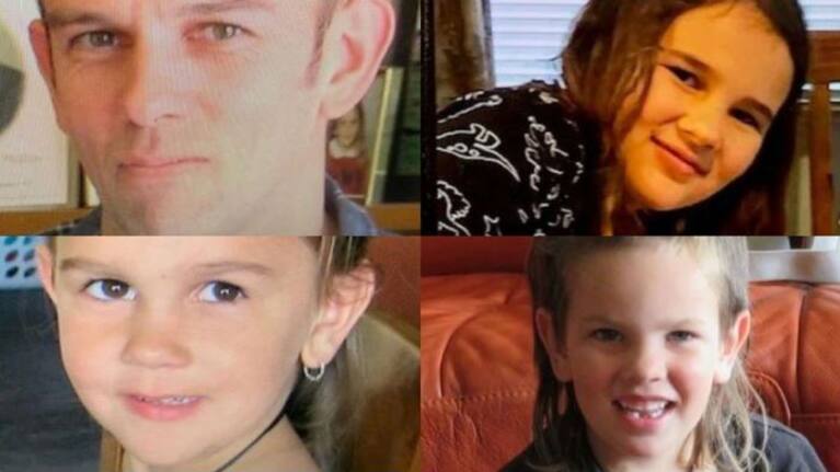 Clockwise from left: Tom Phillips, Jayda, Maverick and Ember.