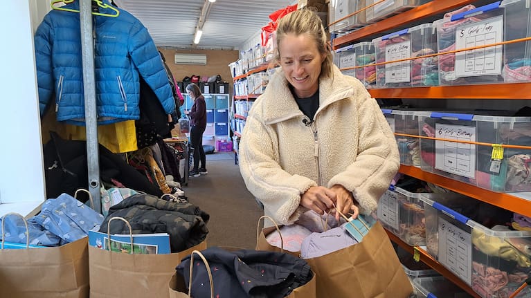 Clothed in Love has over 100 volunteers involved with the charity.