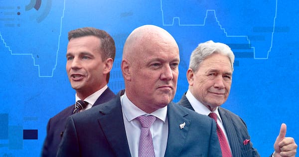 ‘None whatsoever’: Luxon claims no concerns about Winston Peters after u-turn