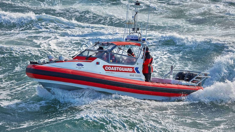 Coastguard boat (file image).