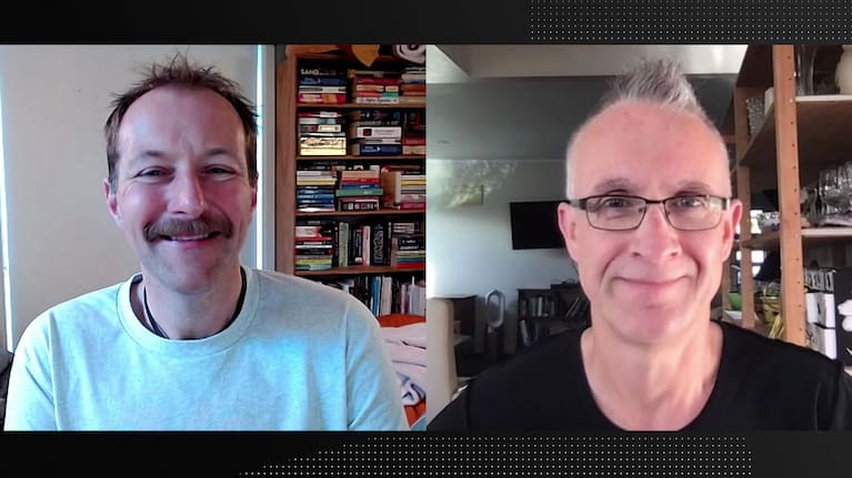 Consumer NZ head of testing Paul Smith (left) and GoodTech director Fraser Webb (right).
