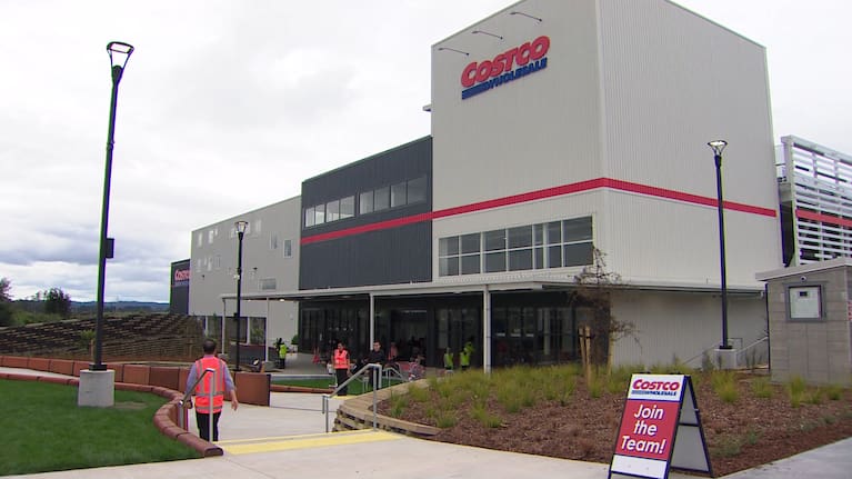 Costco, in West Auckland.