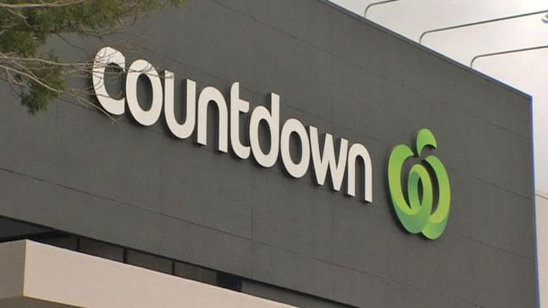 Countdown sign.