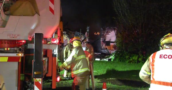 Crews from across Akl called to blaze in Albany