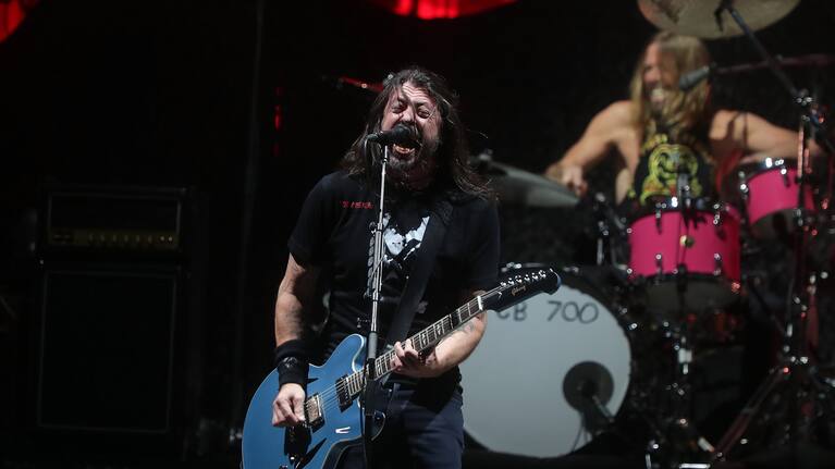 Dave Grohl of Foo Fighters performs in Tempe, Arizona in February, 2022.