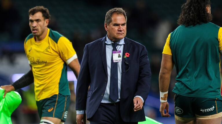 Wallabies coach Dave Rennie.