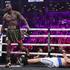 Deontay Wilder stops Robert Helenius in the first round of their fight in Brooklyn last year.