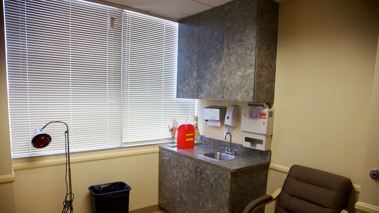 Doctor’s examination room, file.