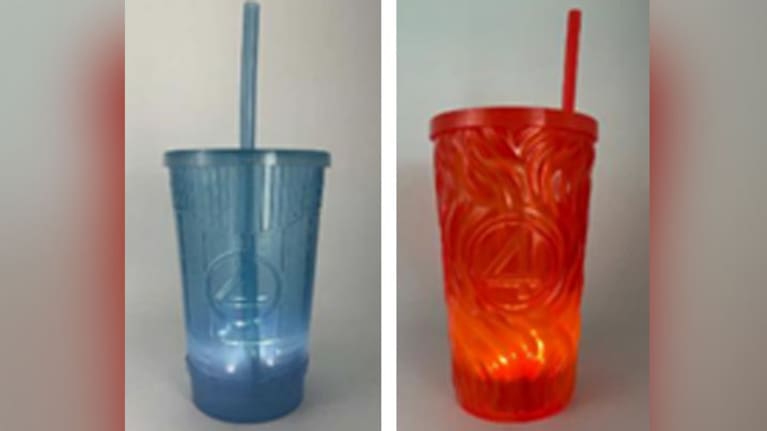 Fantastic Four illuminated cups. (Source: Product Safety)