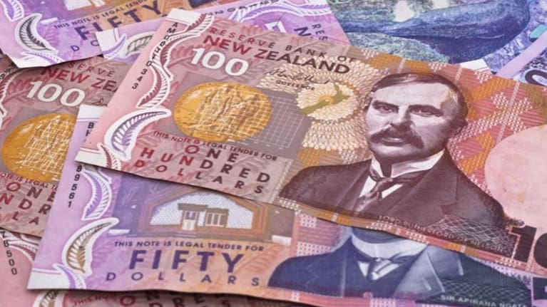 File image of $50 and $100 notes.