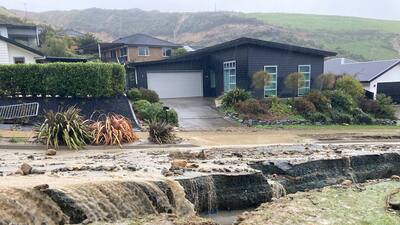 Flood damage in Nelson's Dodson Valley