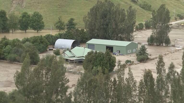 Flooding in Napier.