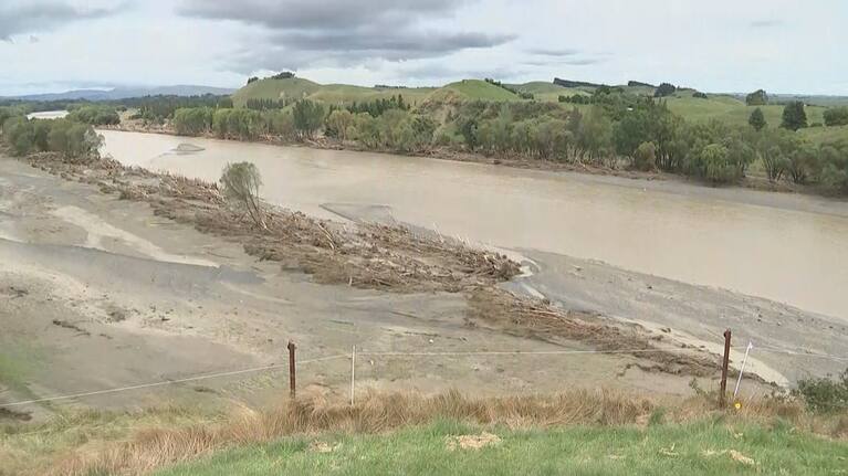 Flooding in Napier.