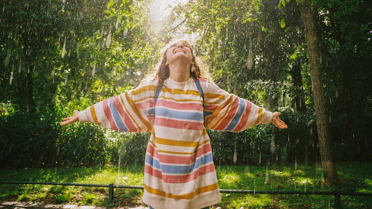 For pollen allergy sufferers a rainy summer could be a blessing in disguise.