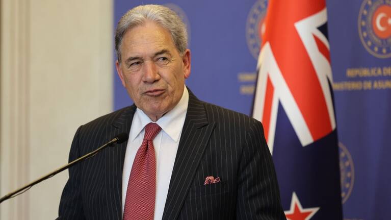 Foreign Minister Winston Peters.