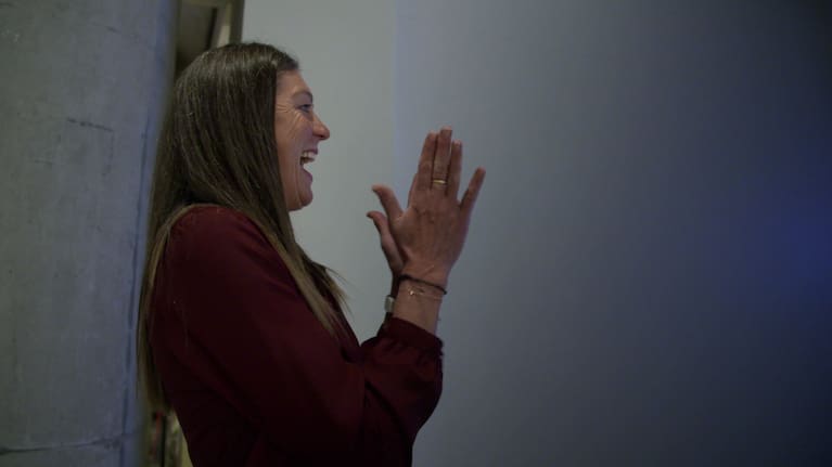 Former Silver Fern Irene van Dyk enjoyed watching an old netball match.