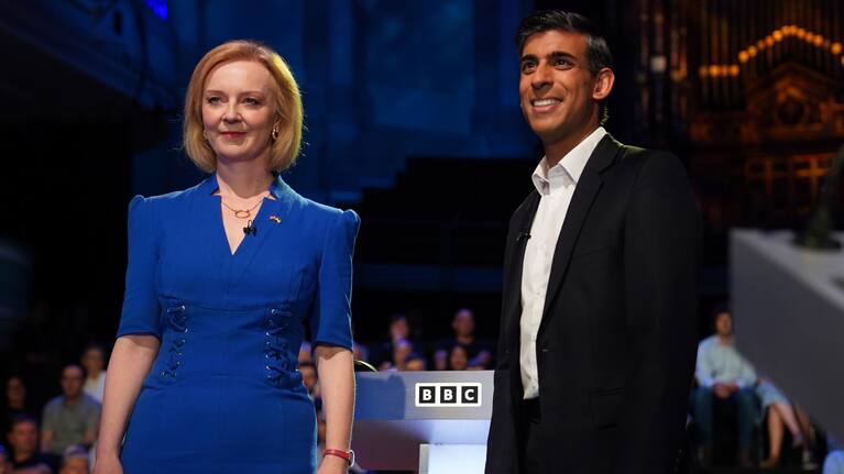 Liz Truss and Rishi Sunak