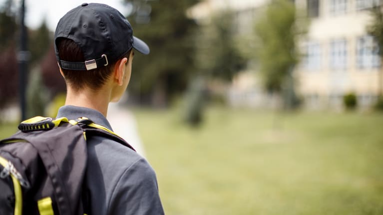 Generic image of a school boy