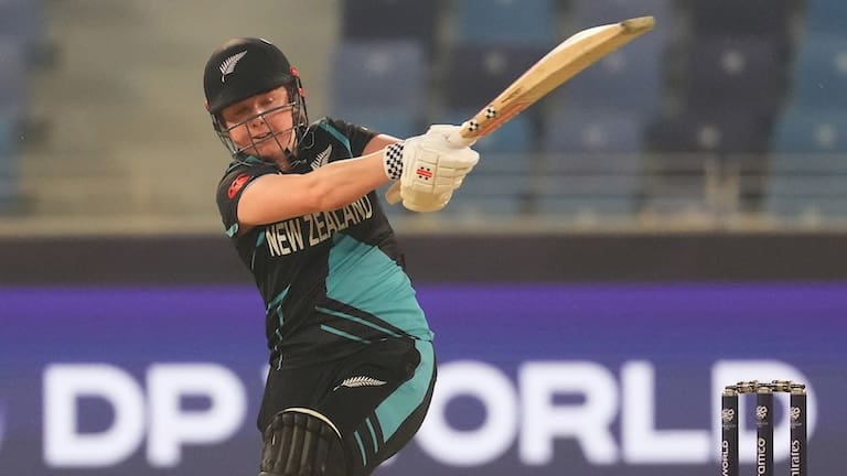 Georgia Plimmer in action at the World Cup.