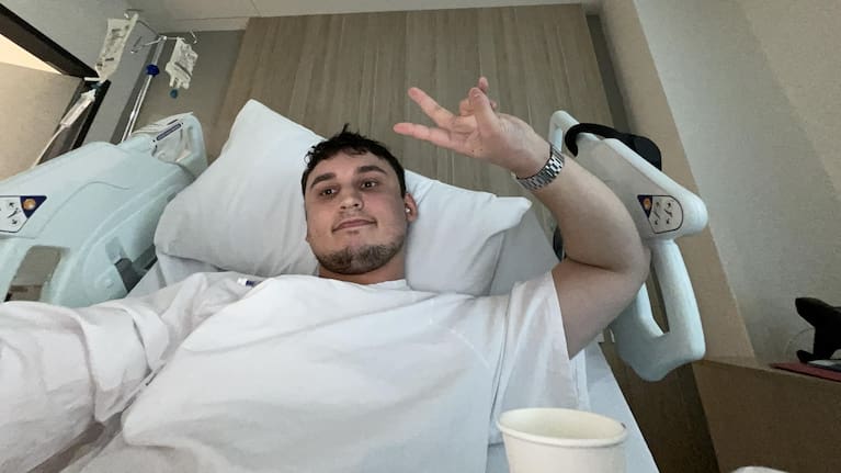 Hamish Shaw says despite it all, he is hopeful that some day he will be cancer-free.