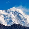 Himalayan peaks seen from Devriya Taal, Garhwal, Uttarakhand, India.