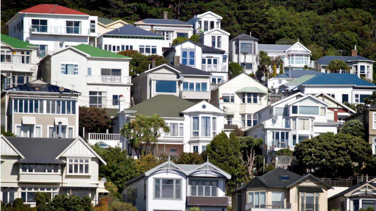 Houses in Wellington (file).