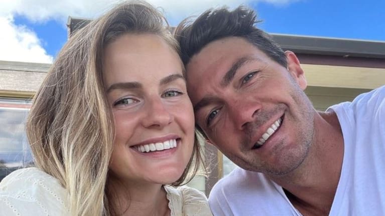 Influencers Art and Matilda Green have announced they are pregnant with baby number three. (Source: Instagram).