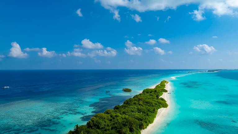 Island in the Maldives