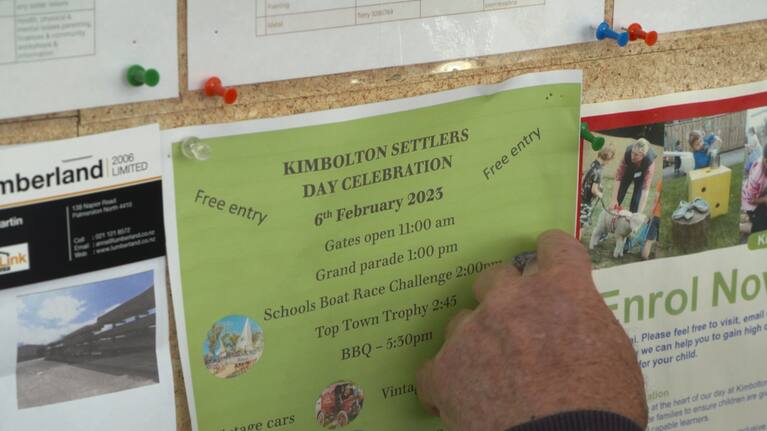 An event celebrating European settlers, and without reference to Te Tiriti, is being held in Kimbolton on Waitangi Day.