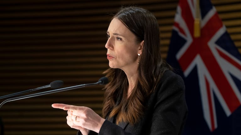 Jacinda Ardern.