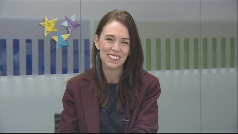 Jacinda Ardern.