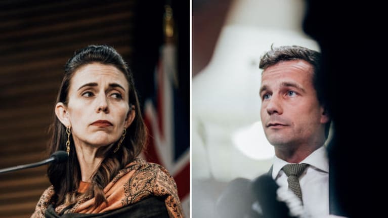 Jacinda Ardern. David Seymour.