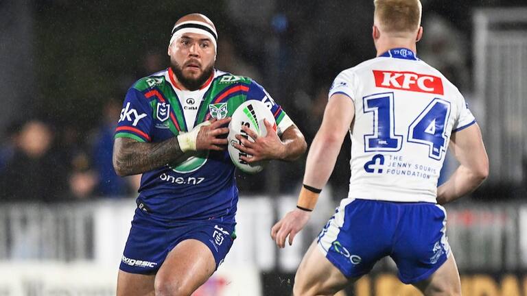 Jazz Tevaga in action for the Warriors.