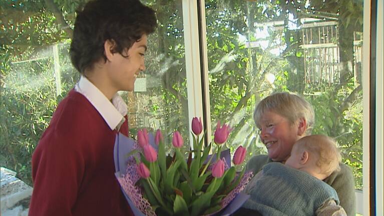 Jennifer Halliday meets teen who saved her from drowning after accidental crashing her car in WestLake in Christchurch on June 20 2019